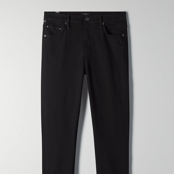 Citizens of Humanity ROCKET CROP ALL BLACK - Picture 3 of 5